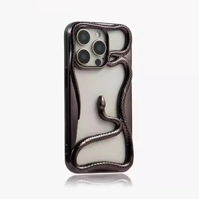 Apple iPhone - Matte 3D Hollow Snake Case by Mobile Supplies Online
