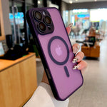 Apple iPhone -  Matte Semi-Translucent Case
