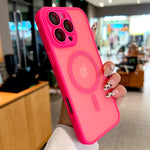 Apple iPhone -  Matte Semi-Translucent Case