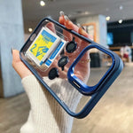 Apple iPhone - Premium Clear Lens Case With Ring Stand