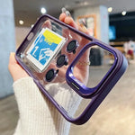 Apple iPhone - Premium Clear Lens Case With Ring Stand