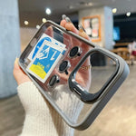 Apple iPhone - Premium Clear Lens Case With Ring Stand