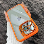 Apple iPhone - Premium Clear Lens Case With Ring Stand