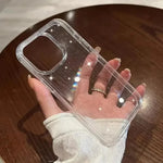 Apple iPhone - Premium Shockproof Clear Glitter Case