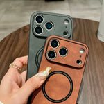 Apple iPhone - Retro Matte Leather MagSafe Case