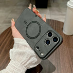 Apple iPhone - Retro Matte Leather MagSafe Case