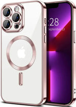 Apple iPhone - Semi-Transparent MagSafe Case with Lens Protection
