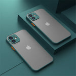 Apple iPhone - Semi Transparent Matte Finish Case with Logo