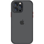 Apple iPhone - Semi Transparent Matte Finish Case with Logo