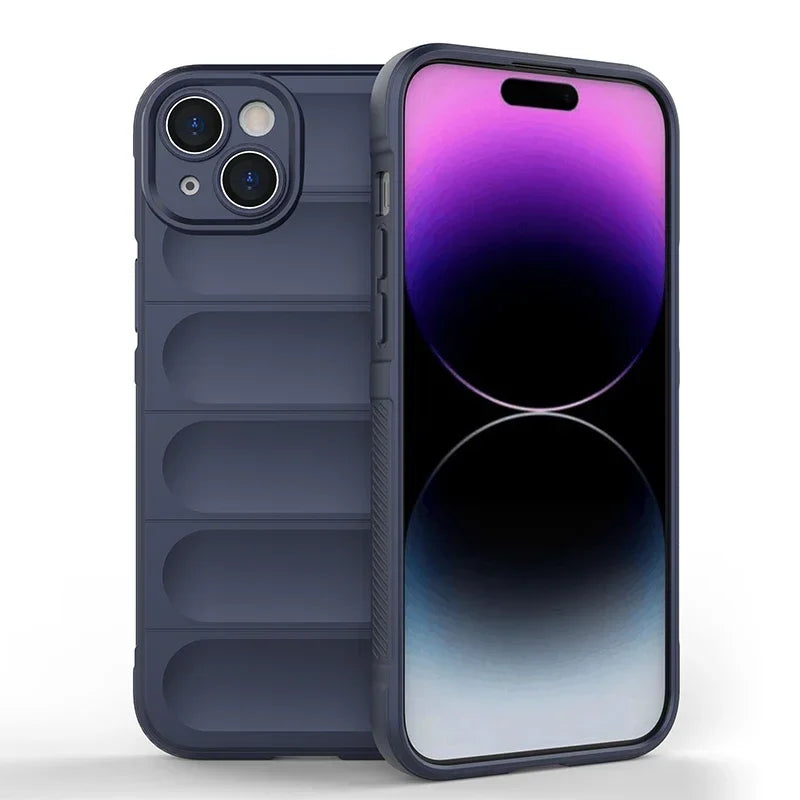 Apple iPhone - Shockproof Matte Finish Armor Non Slip Case