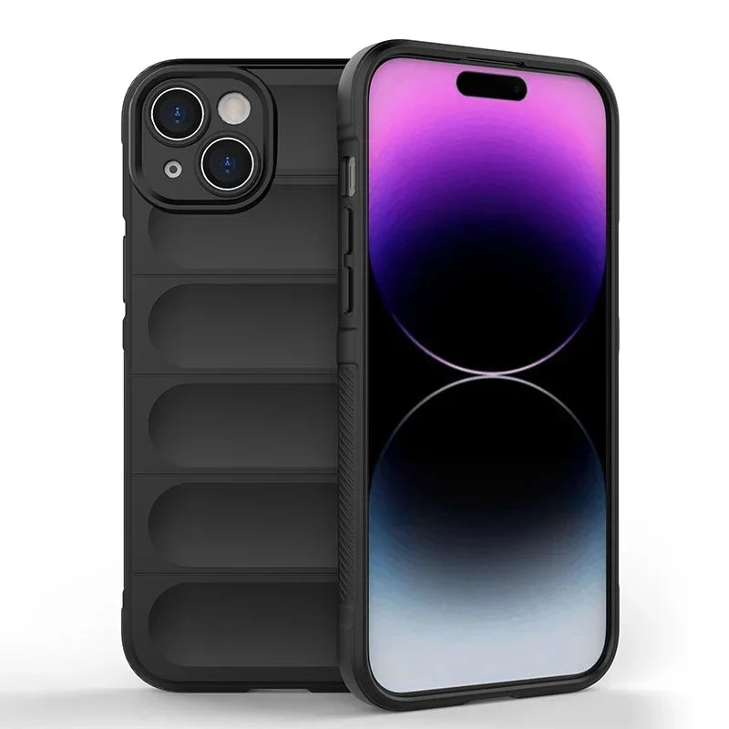 Apple iPhone - Shockproof Matte Finish Armor Non Slip Case