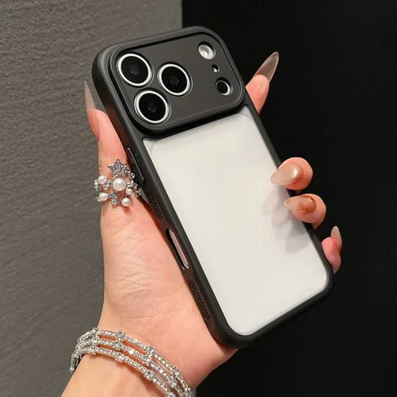 Apple iPhone - Shockproof Translucent Matte Case