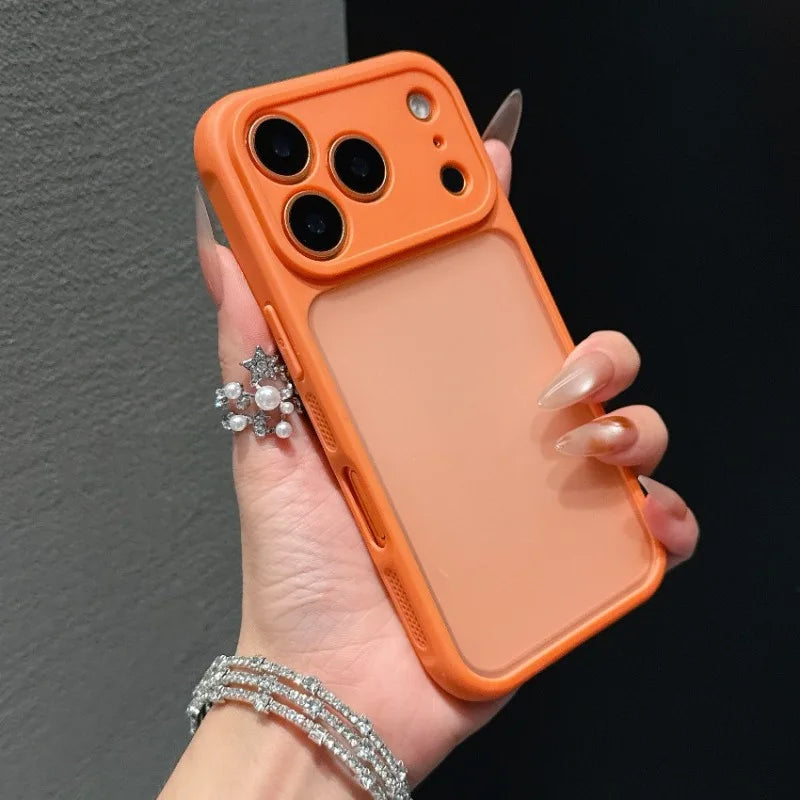 Apple iPhone - Shockproof Translucent Matte Case