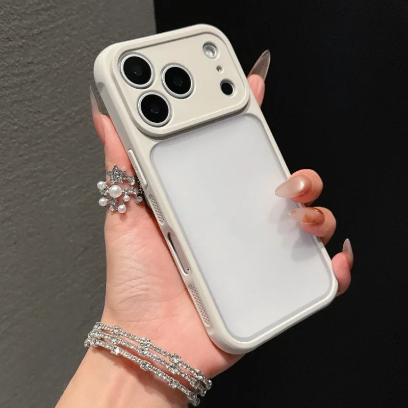 Apple iPhone - Shockproof Translucent Matte Case