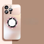 Apple iPhone - Sleek Magnetic Titanium Finish Case