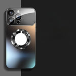 Apple iPhone - Sleek Magnetic Titanium Finish Case