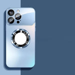 Apple iPhone - Sleek Magnetic Titanium Finish Case