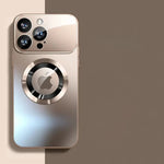 Apple iPhone - Sleek Magnetic Titanium Finish Case