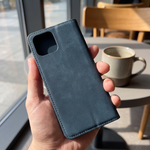 Apple iPhone - Brush Leather Wallet Case by Mobile Supplies Online