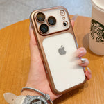 Apple iPhone - Transparent Matte Shockproof Case