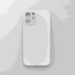 Apple iPhone - Ultra Thin case in translucent frosted white matte with a slim profile and precise camera cutout