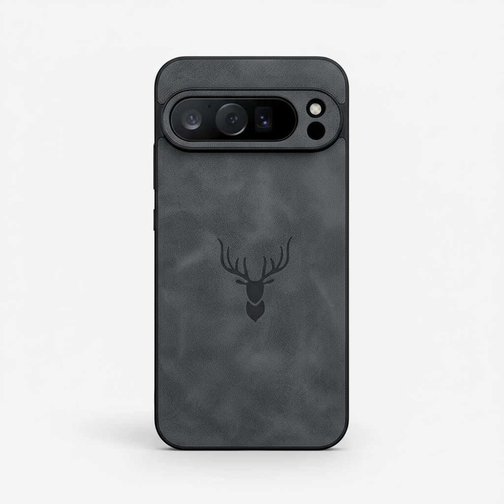 Google Pixel - Retro Leather-Look Matte Phone Case by Mobile Supplies Online