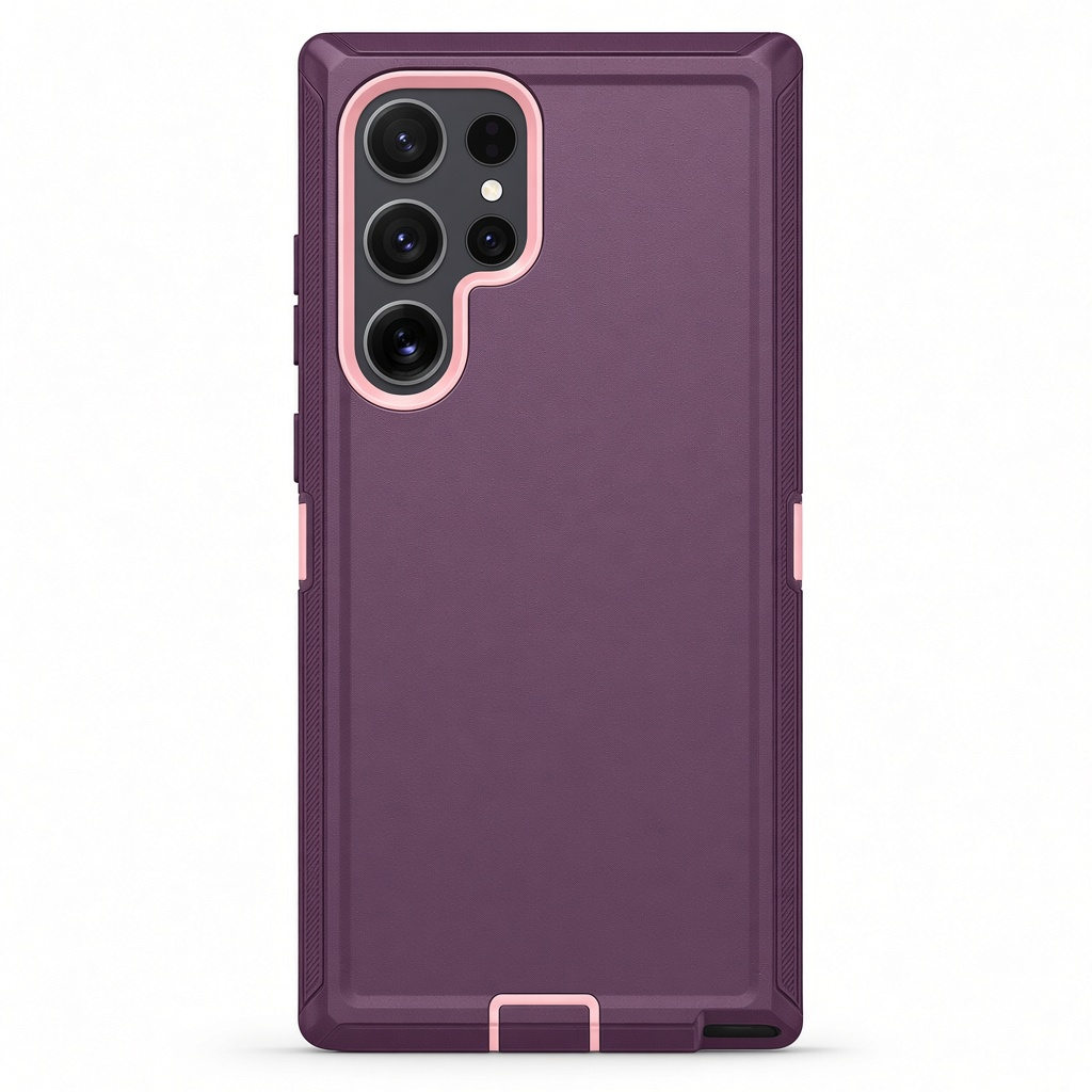 Samsung Galaxy - Shock Proof Armor Phone Case Cover by Mobile Supplies Online