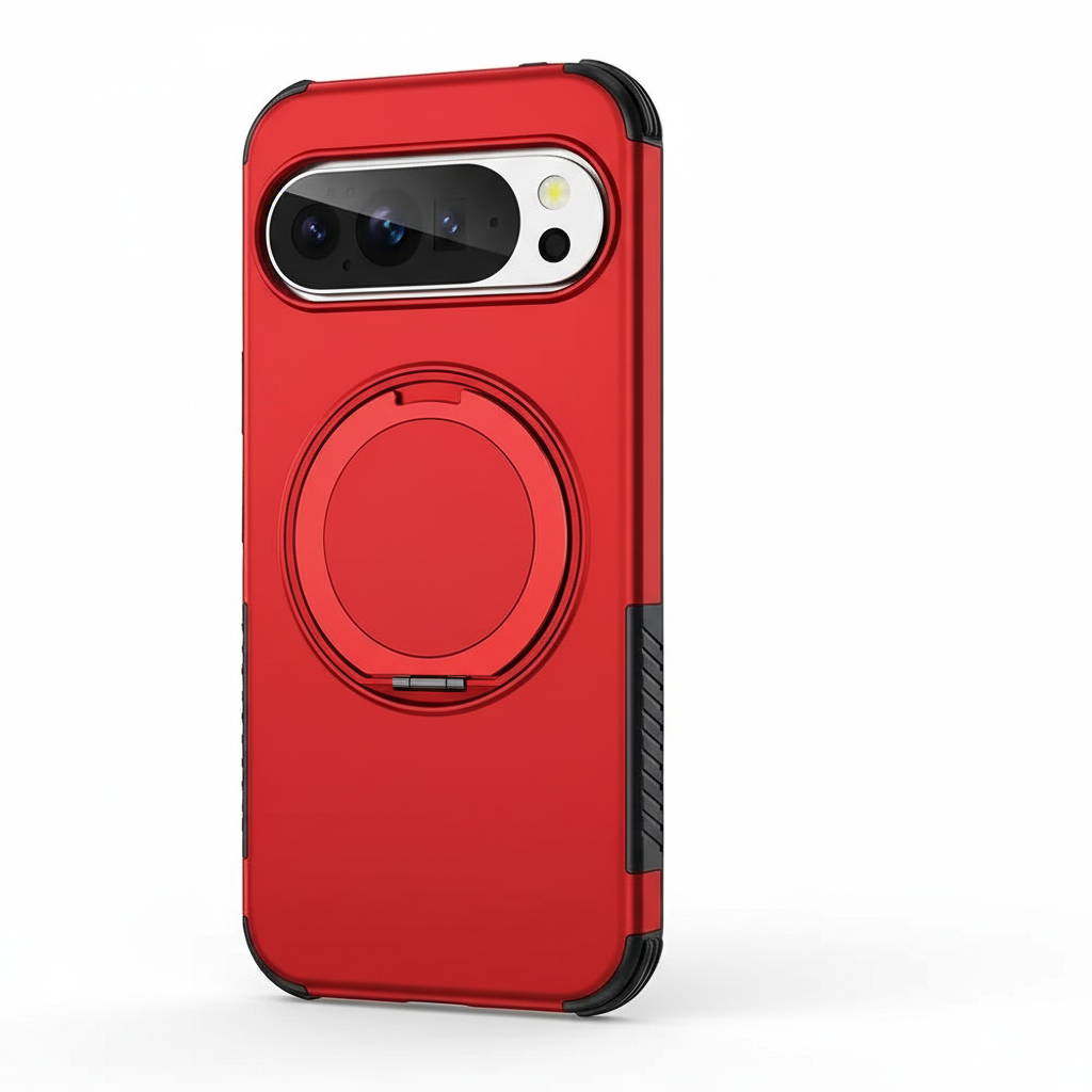 Google Pixel - Magnetic Rotating Stand Phone Bumper Case by Mobile Supplies Online