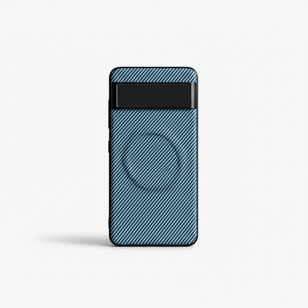 Google Pixel - Woven-Look Magnetic MagSafe Bumper Case by Mobile Supplies Online