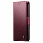 Samsung Galaxy Z Fold - Leather-Look Wallet Case with Card Holder by Mobile Supplies Online