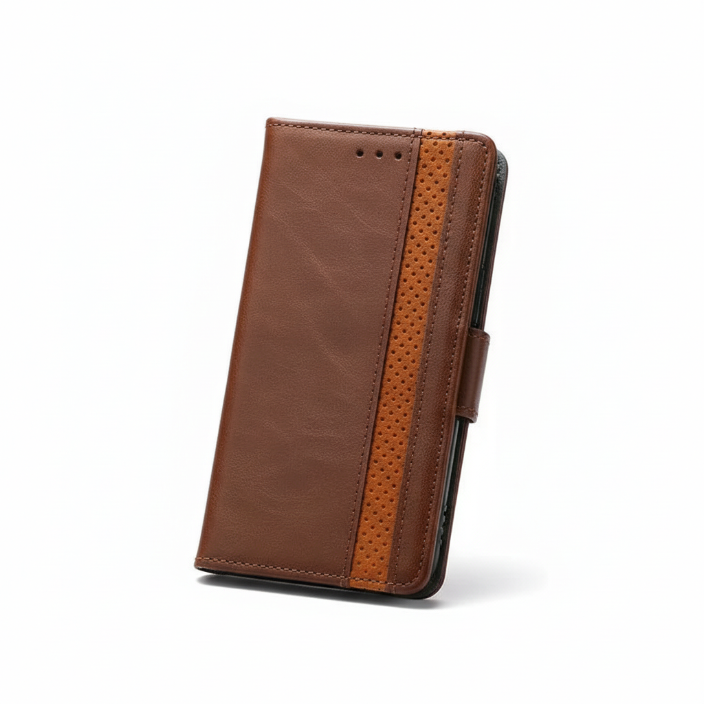 Google Pixel - Luxury Magnetic Leather Look Flip Wallet Case by Mobile Supplies Online