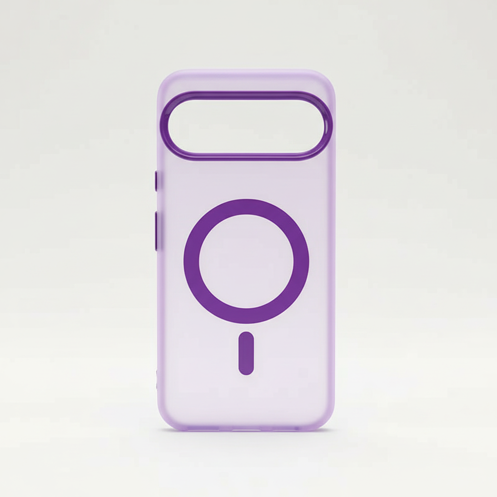 Google Pixel - Frosted Clear Magnetic MagSafe Phone Case by Mobile Supplies Online