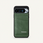 Google Pixel - Magnetic Leather-Look Wallet Case With Cards by Mobile Supplies Online