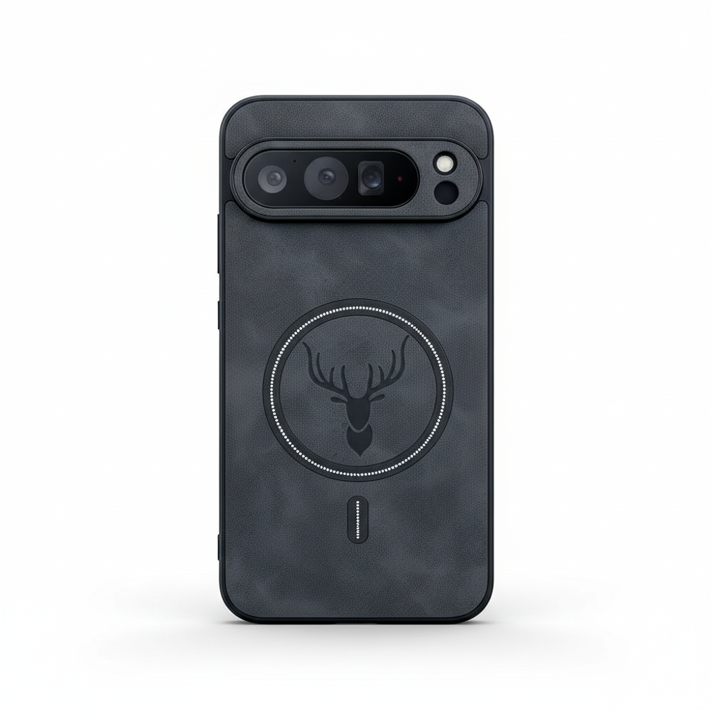 Google Pixel - Lightweight Leather-Look MagSafe Case by Mobile Supplies Online