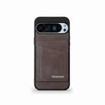 Google Pixel - Magnetic Leather-Look Wallet Case With Cards by Mobile Supplies Online