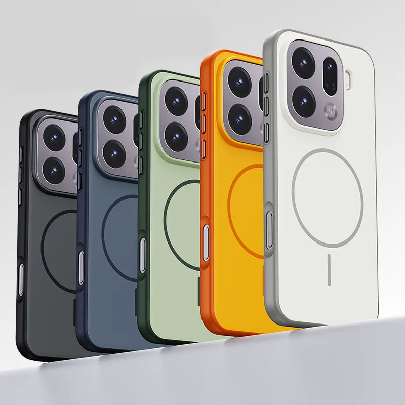 OPPO Find X9 Magnetic Full Coverage Case Transparent Back