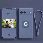 Google Pixel - Durable Liquid Logo Silicone Case