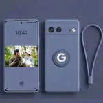 Google Pixel - Durable Liquid Logo Silicone Case