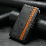 Google Pixel - Luxury Magnetic Vegan Leather Flip Wallet Case