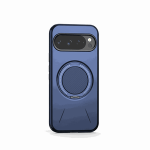Google Pixel - MagSafe Magnetic Ring phone case in blue with a smooth finish, raised camera border and circular ring bracket