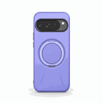 Google Pixel - MagSafe Magnetic Ring phone case in lavender with a smooth finish, raised camera cutout and circular folding ring stand.
