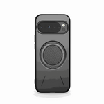 Google Pixel - MagSafe Magnetic Ring phone case in smoky gray with a textured circular ring bracket and raised camera cutout