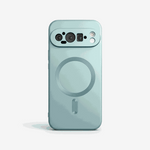 Google Pixel - Metallic Matte MagSafe Phone Case in pale aqua with a smooth matte finish, raised camera surround and magnetic ring