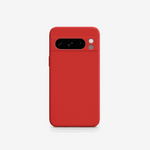 Google Pixel - Smooth Finish protective phone case in vivid red with a smooth matte surface and precise camera cutout