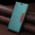 Google Pixel - Stylish Leather Look Flip Wallet Case