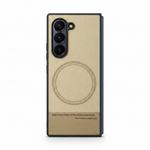 Samsung Galaxy - Premium Magnetic Leather Case Wireless Charge by Mobile Supplies Online