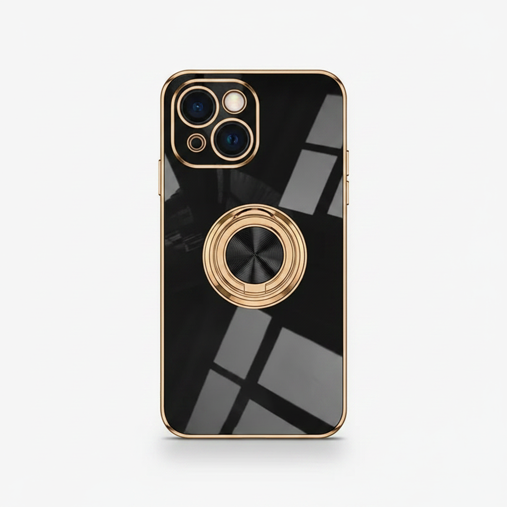 Apple iPhone - Luxury Case with Ring Stand by Mobile Supplies Online