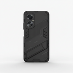 Mobile Supplies Online black rugged shockproof phone case with integrated kickstand and camera protection