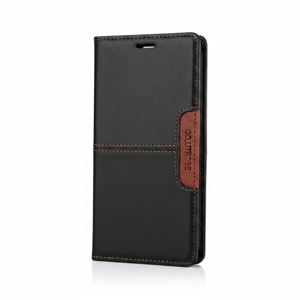 Samsung Galaxy - Premium Leather Look Wallet Flip Case by Mobile Supplies Online