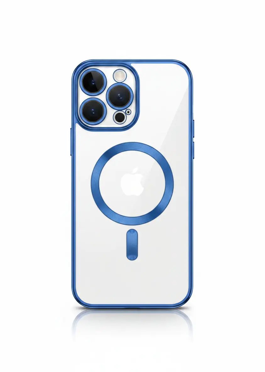 Apple iPhone - Semi-Transparent MagSafe Case with Lens Protection by Mobile Supplies Online
